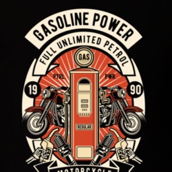 Gasoline Power T Shirt 39299935