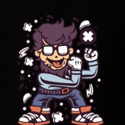 Hipster Fighter T Shirt 39299971