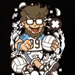 Hipster Volley Ball Player T Shirt 39299974
