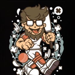 Hipster Cricket T Shirt 39299977