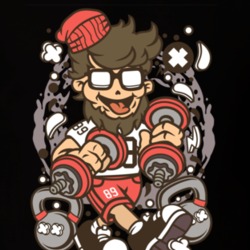 Hipster Gym T Shirt 39299978