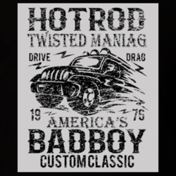Hot Rod Badboy Custom T Shirt 39300004