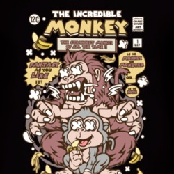 Incredible Monkey T Shirt 39301432