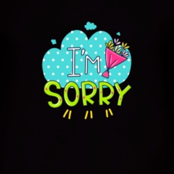 I Am Sorry Girl T Shirt 39301464