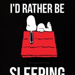 Id Would Rather Be Sleeping Snoopy T Shirt 39383293