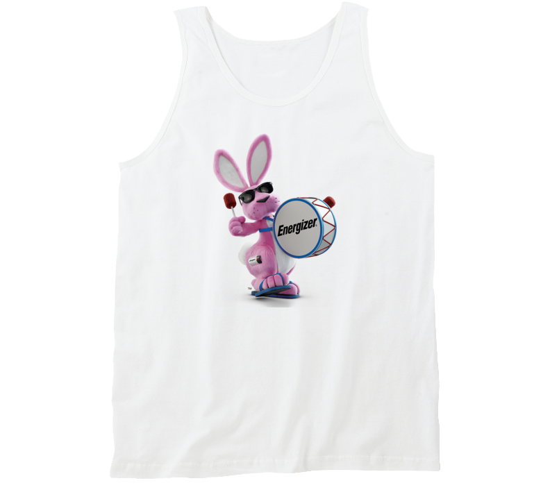 Energizer Bunny Battery Icon Mascot Logo Fan Tanktop
