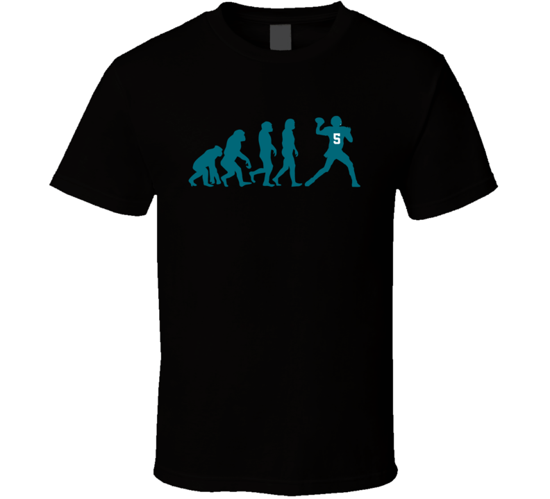 Blake Bortles Evolution Style Jacksonville Football Fan T Shirt