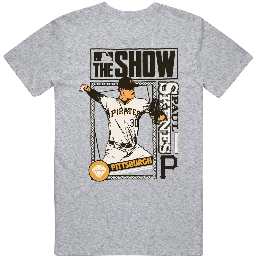 Pittsburgh Pirates Paul Skenes The Show Ace Tee, Paul Skenes Fan Gear T Shirt