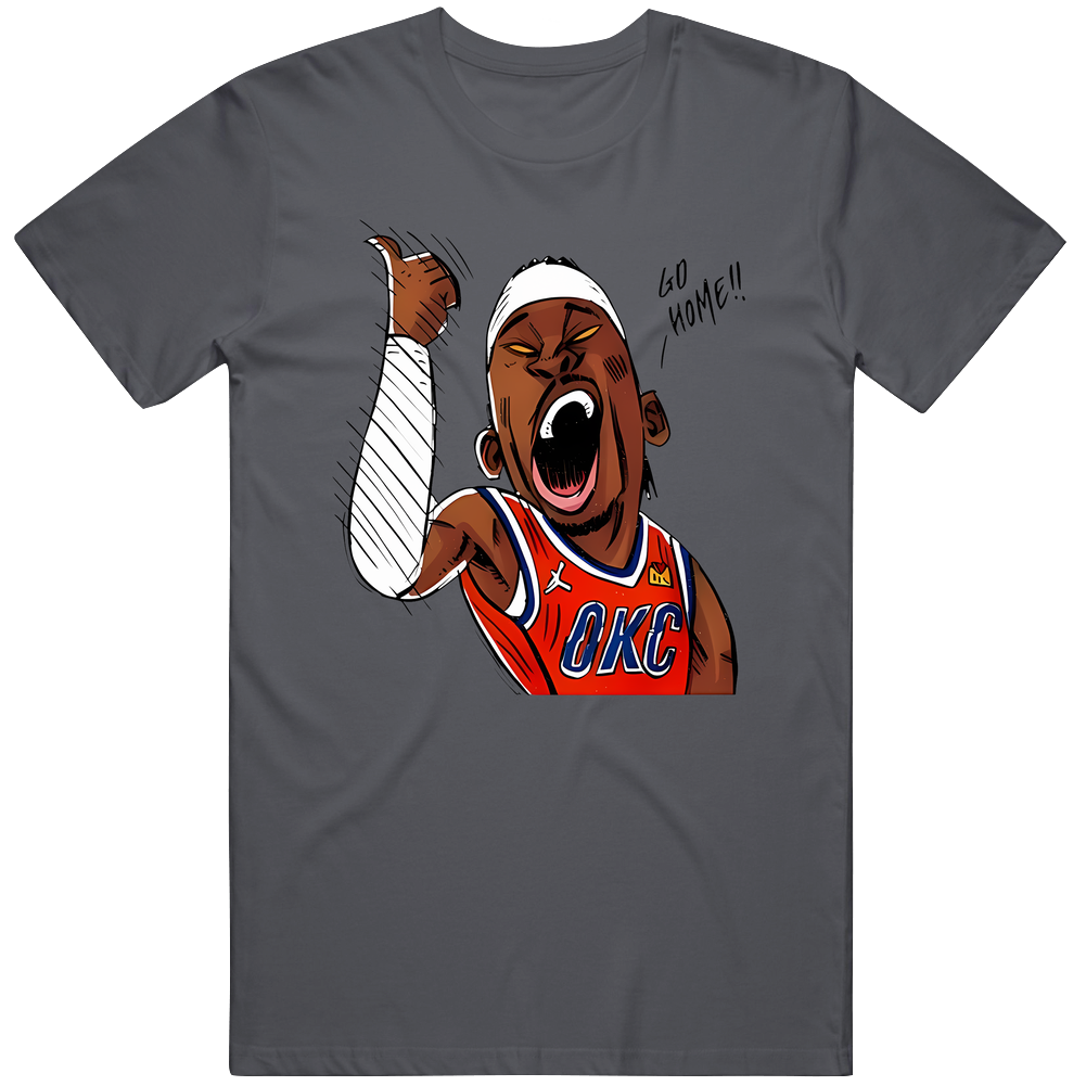 Sga Cartoon Go Home Okc Bold Graphic T Shirt Sga Cartoon Go Home Okc Bold Graphic T Shirt