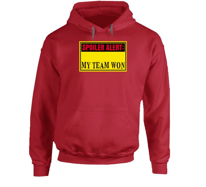 My Team Won Hoodie