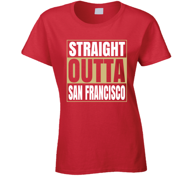 San Francisco Ladies T Shirt San Francisco Ladies T Shirt