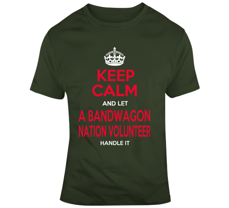 Bandwagon Volunteer  T Shirt