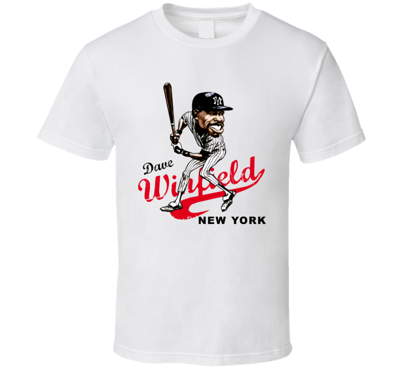 Dave Winfield Retro Baseball Caricature T Shirt Dave Winfield Retro Baseball Caricature T Shirt