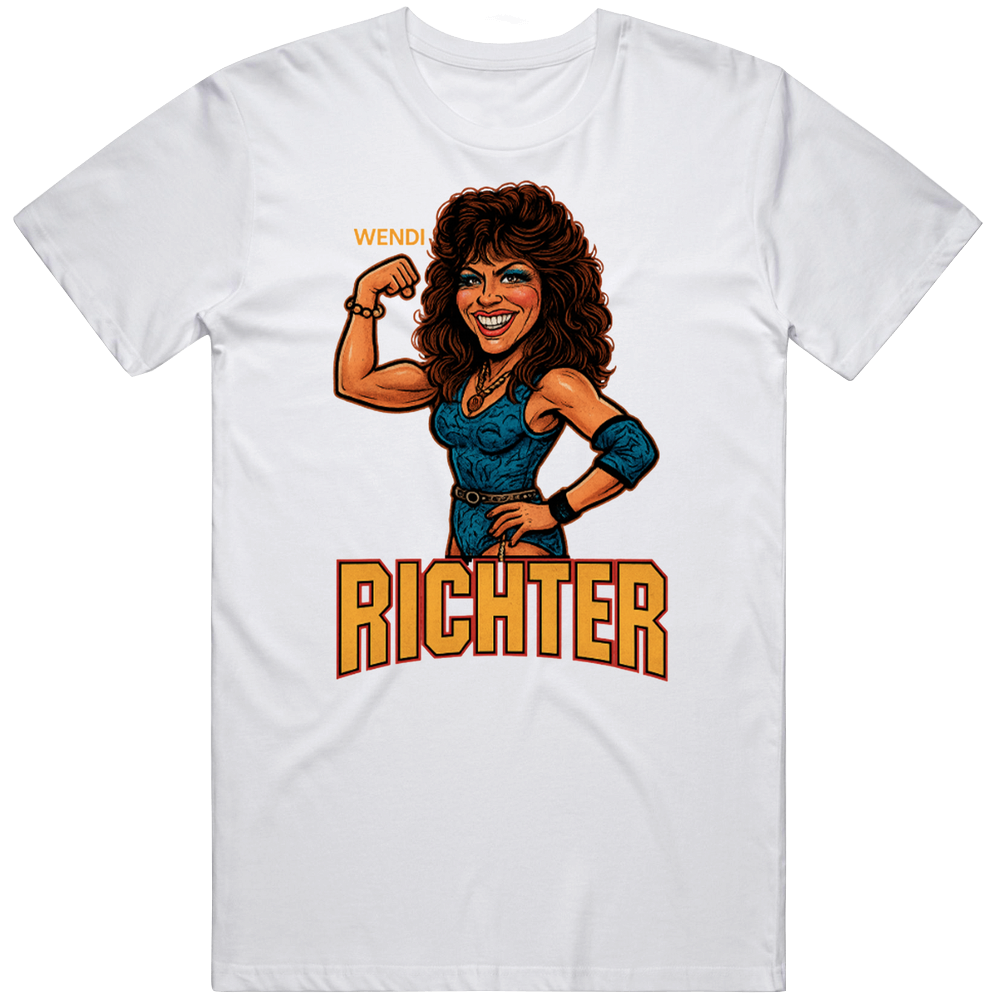 Wendi Richter Caricature Retro Wrestling T Shirt Wendi Richter Caricature Retro Wrestling T Shirt