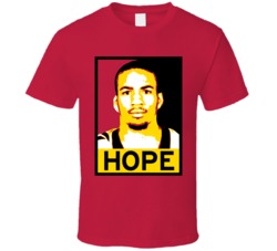 Shaquille Riddick Hope Poster Parody Arizona Football Draft 2015 Sports T Shirt 11855562
