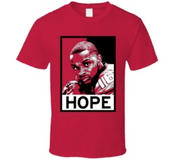 Justin Hardy Hope Poster Parody Atlanta Football Draft 2015 Sports T Shirt 11860721