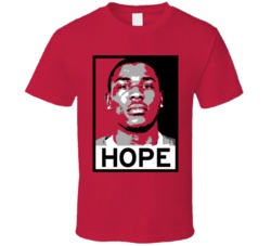 Tevin Coleman Hope Poster Parody Atlanta Football Draft 2015 Sports T Shirt 11860769