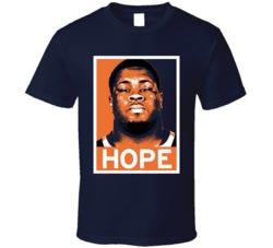 Eddie Goldman Hope Poster Parody Chicago Football Draft 2015 Sports T Shirt 12044781
