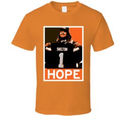 Danny Shelton Hope Poster Parody Cleveland Football Draft 2015 Sports T Shirt 12075958