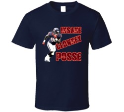 Insane Clowney Posse Jadeveon Clowney Houston Football T Shirtâ 12503614