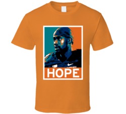 Tony Lippett Hope Poster Parody Miami Football Draft 2015 Sports T Shirt 12769301