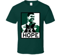 Bryce Petty Hope Poster New York Football Draft 2015 Sports T Shirt 12989177