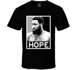 Clive Walford Hope Poster Oakland Football Draft 2015 Sports T Shirt 13050587