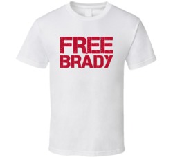 Free Brady Tom Brady New England Football Ban T Shirt 13276663