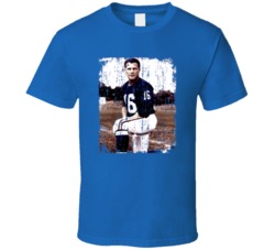 Francis Newton Frank Gifford New York Football Legend T Shirt 13697336