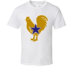 Golden Cock Worn By Coach Rod and Nick Hayden Twitter Photo Dallas Football T Shirt 14015371