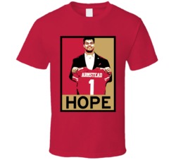 Arik Armstead Hope Poster San Francisco Football Draft 2015 Sports T Shirt 14229088