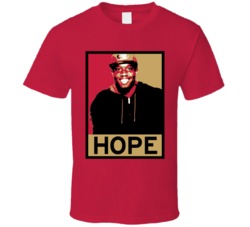 Jaquiski Tartt Hope Poster San Francisco Football Draft 2015 Sports T Shirt 14229565