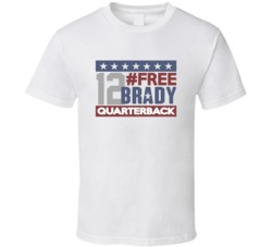 Free Tom Brady 12 New England Football Quarterback T Shirt 14565353