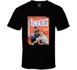 Cheaties Cereal Funny Tom Brady New England Football T Shirt 14716580