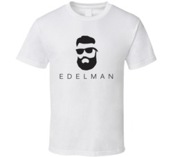 Julian Edelman Beard New England Football T Shirt 15747031