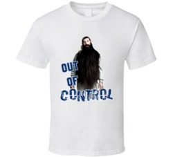 Andrew Luck Out Of Control Beard Indianapolis Football T Shirt 16655827