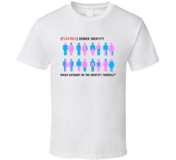 Flexible Gender Identity LGBT Power Pride T Shirt 26121972