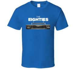 The Eighties Radio Funny T Shirt 26121986