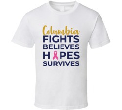 Colombia Breast Cancer Awareness T Shirt 36460227