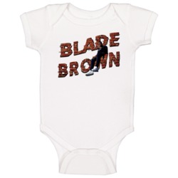 Blade Brown London England Top Rapper Music Fan Brick Baby One Piece 38298826