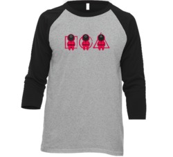 Squid Game Korean Series Baseball Raglan T Shirt 39127127