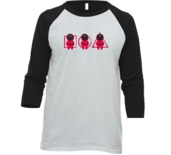 Squid Game Korean Series Baseball Raglan T Shirt 39127129