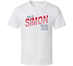 Julia Simon France 2022 Olympics T Shirt 39211267