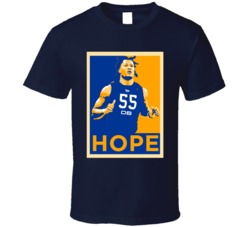 Quentin Lake Hope Poster Los Angeles R Football T Shirt 39274806