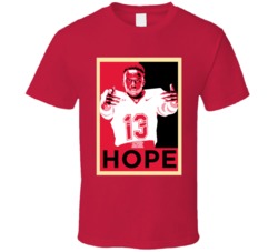 Nazeeh Johnson Hope Poster Kansas City Football T Shirt 39275602