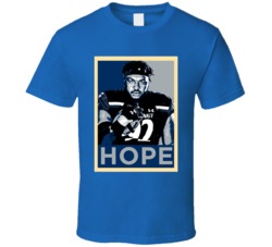 Curtis Brooks Hope Poster Indianapolis Football T Shirt 39275618