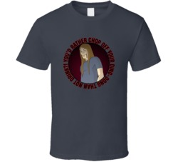 Youd Rather Chop Off Than Drink Metalpocalypse Toki Quote T Shirt 39279723