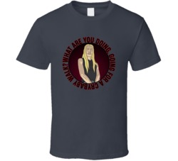 Going For A Crybaby Walk Metalocalypse Skwisgaar Quote T Shirt 39280410
