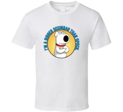 Bigger Scumbag Than Spock Family Guy Brian Quote T Shirt 39280627