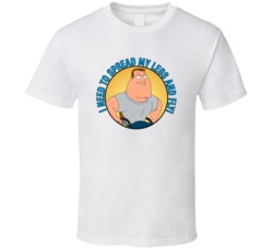 I Need To Spread My Legs And Fly Family Guy Joe Quote T Shirt 39280974